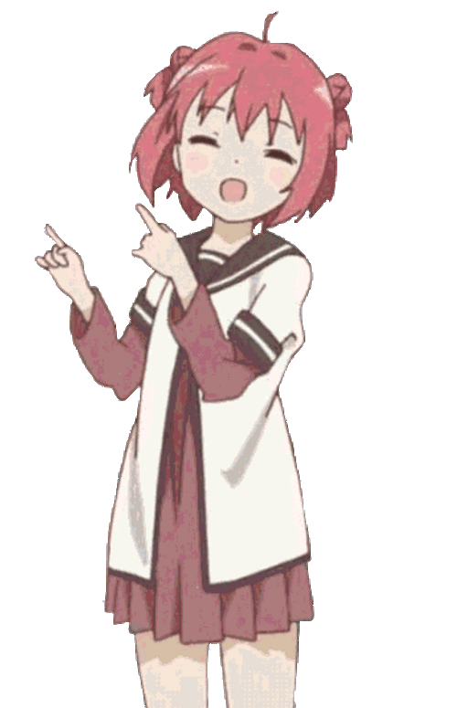 Cute Anime Yuri Dance GIF