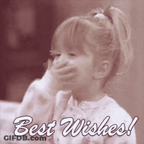 Cute Baby Best Wishes Kisses GIF