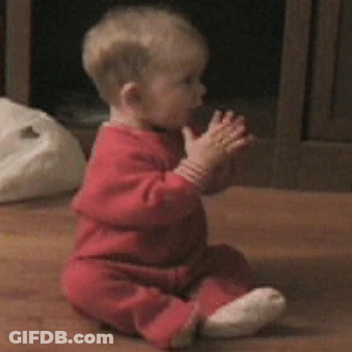 Cute Baby Clap GIF