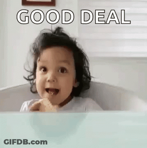 Cute Baby Deal GIF