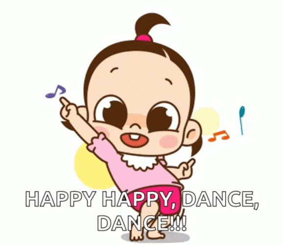 Cute Baby Happy Dance GIF