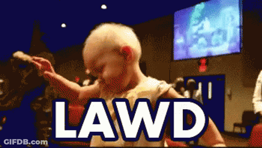 Cute Baby Praying Meme GIF
