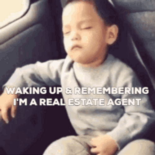 Cute Baby Sleeping Dance Its Free Real Estate GIF