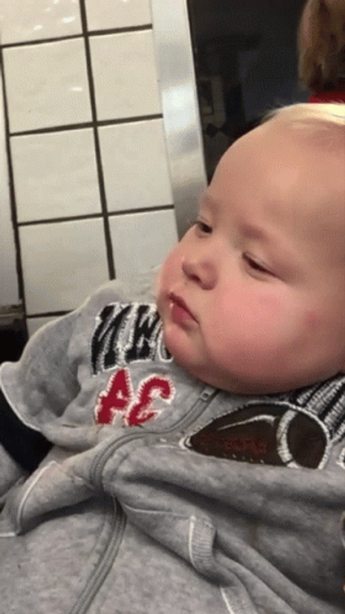 Cute Baby Smirk GIF
