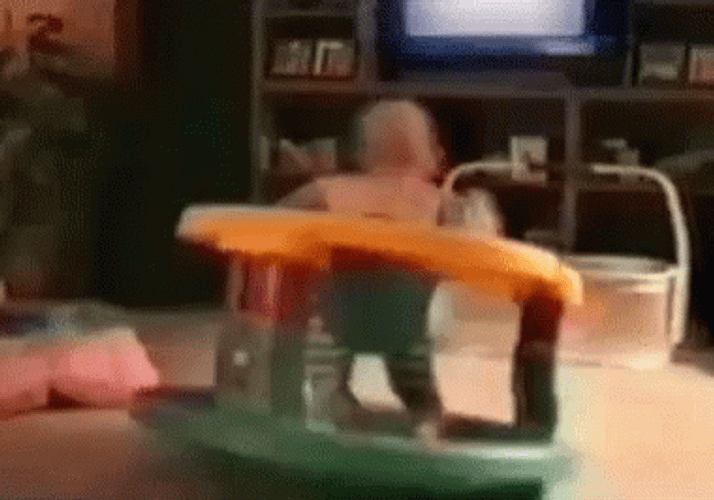 Cute Baby Spinning GIF