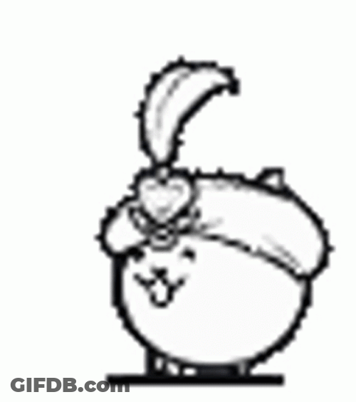 Cute Battle Cats Celebrate GIF