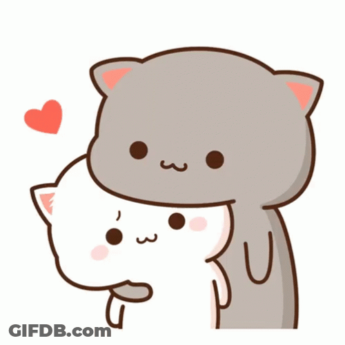 Cute Bear Back Hug Cuddle Caress GIF