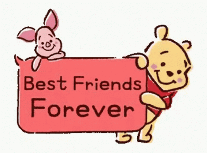 Cute Best Friend Of Pooh GIF