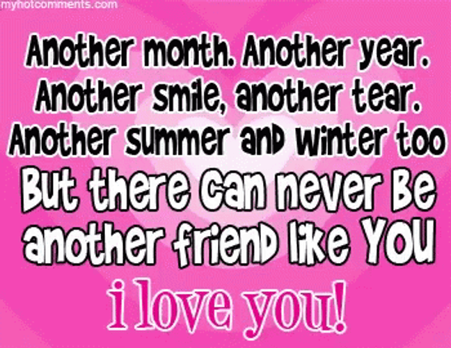 Cute Best Friend Quote GIF