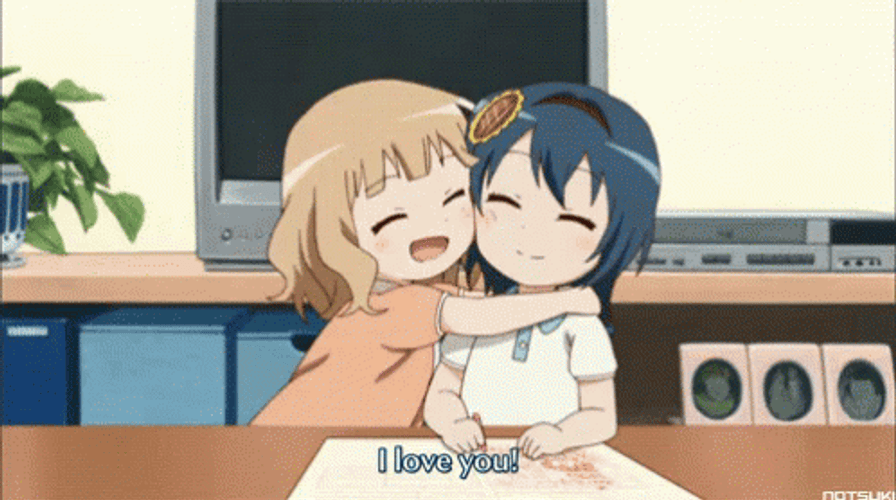 Cute Best Friend Warm Hug GIF