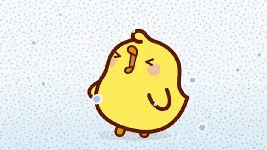 Cute Bird Sneezing Cold GIF
