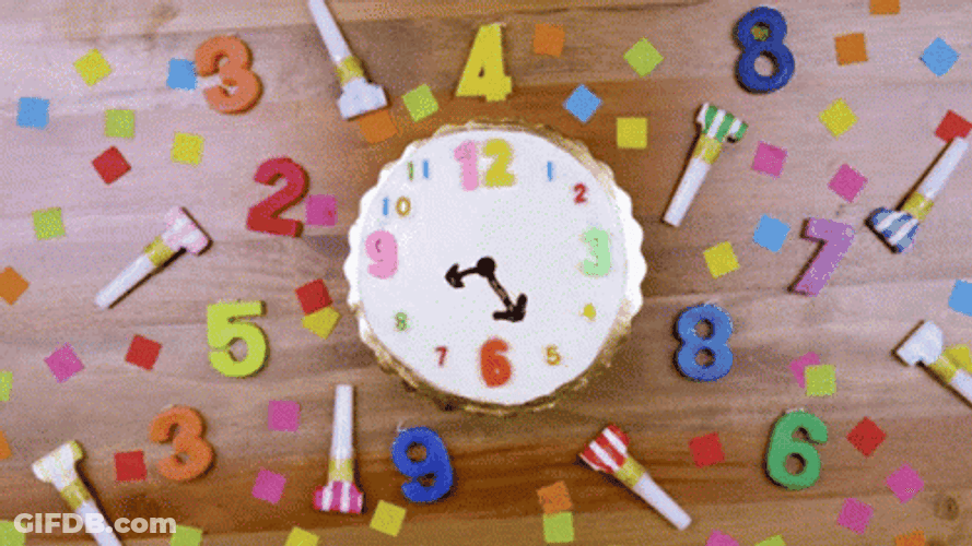 Cute Birthday Timer GIF