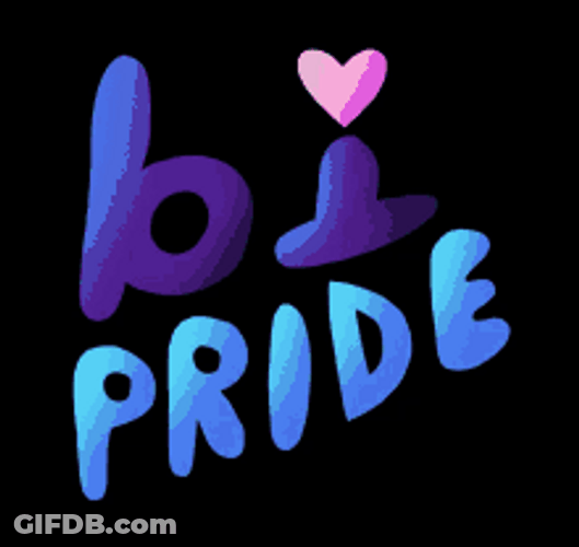 Cute Bisexual LGBT Pride GIF