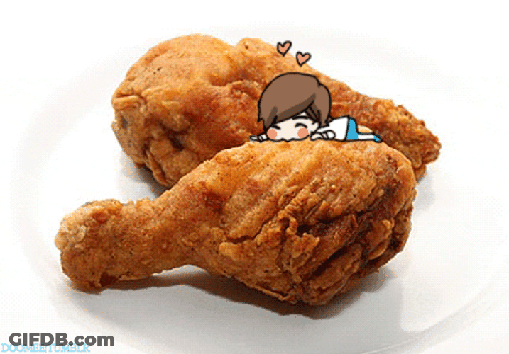 Cute Boy Love Kfc GIF