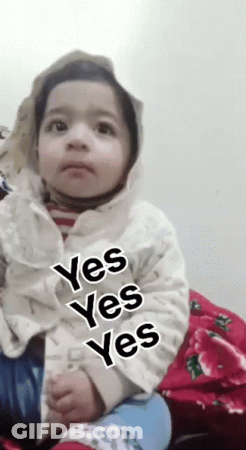 Cute Boy Nodding Yessss GIF