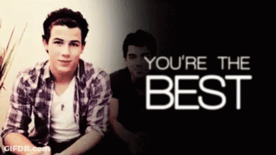 Cute Boys Saying You The Best GIF