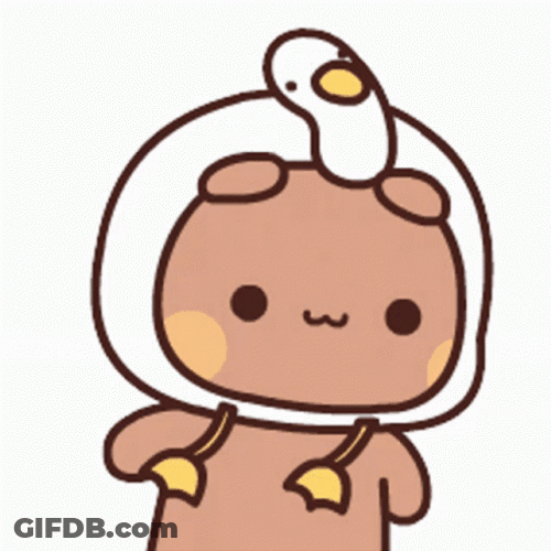 Cute Bubu Wiggle GIF