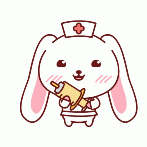 Cute Bunny Doctor GIF