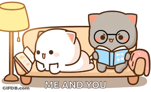 Cute Cartoon Cat Eating Corn GIF