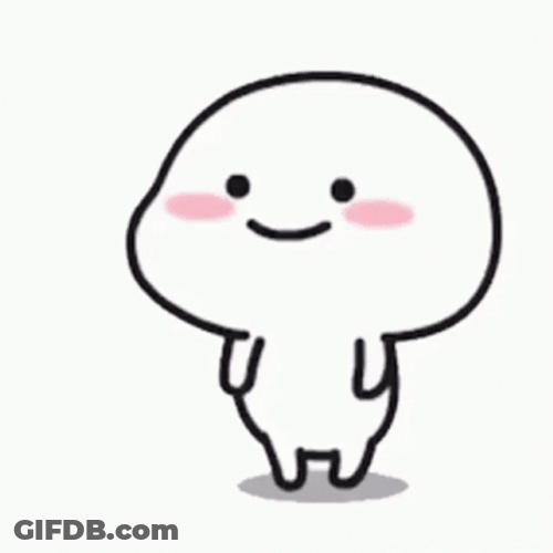 Cute Cartoon Happy Dancing GIF
