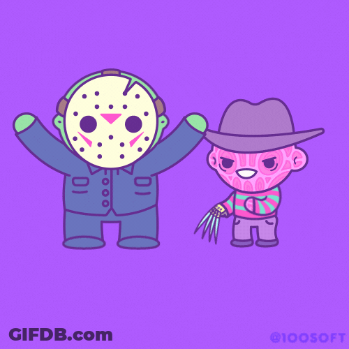 Cute Cartoon Jason GIF