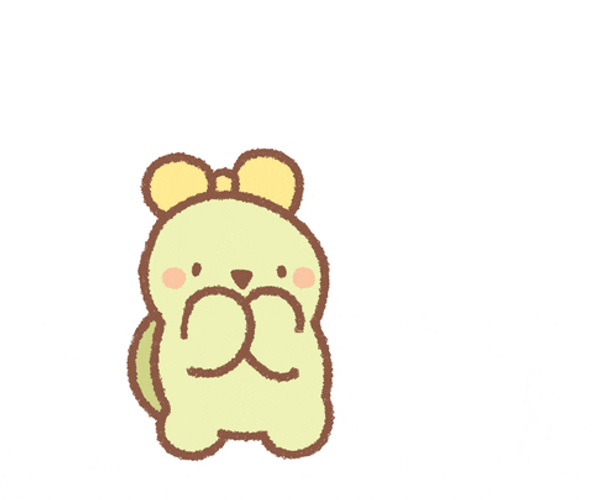 Cute Cartoon Turtle Hi GIF