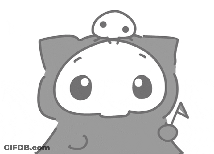 Cute Cat Grim Reaper GIF