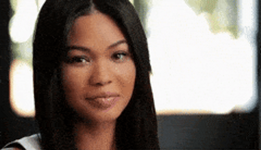 Cute Chanel Iman Blink GIF