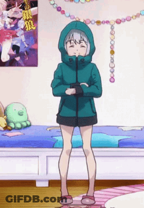 Cute & Chill Anime Dance GIF