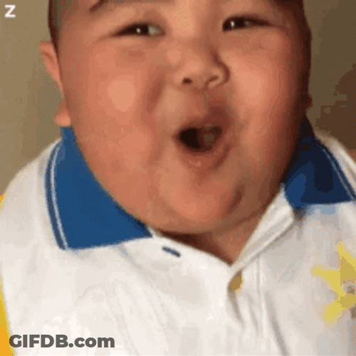 Cute Chubby Baby Tatan Thumbs Up Kid GIF