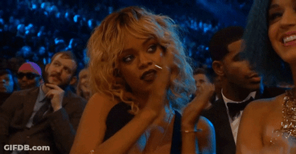 Cute Clap Rihanna GIF