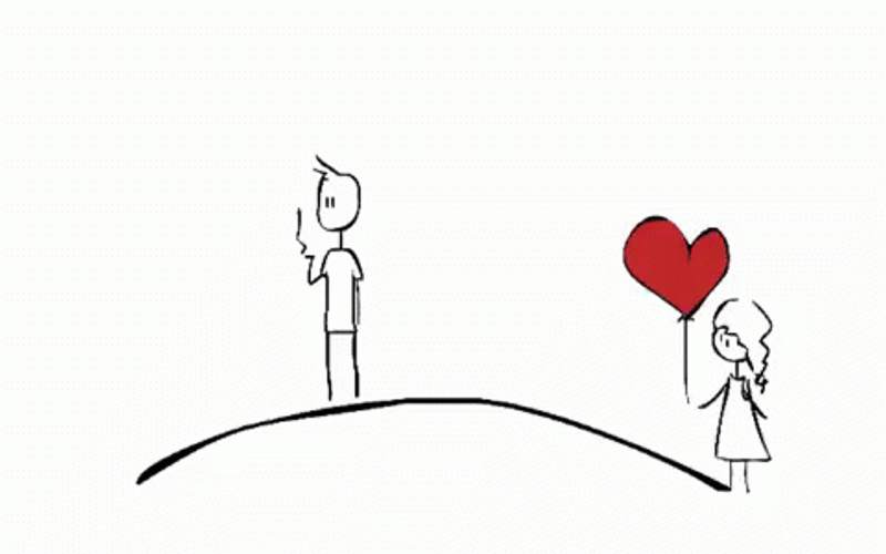 Cute Couple Breaking Up GIF