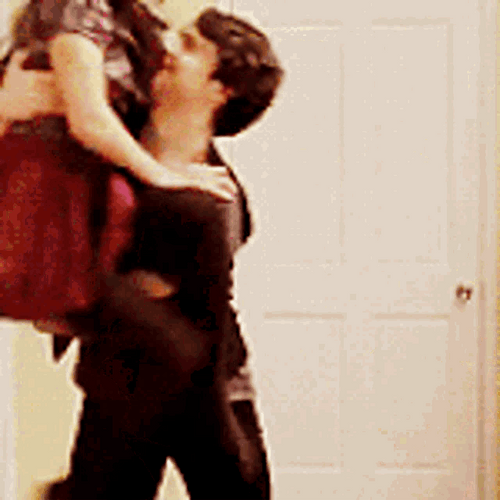 Cute Couples Moving Around GIF