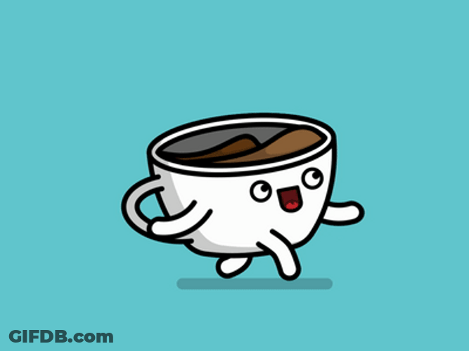 Cute Cup Of Coffee GIF