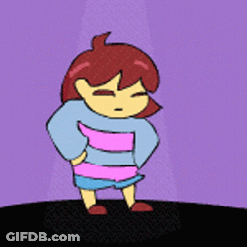 Cute Dancing Closed Eyes GIF