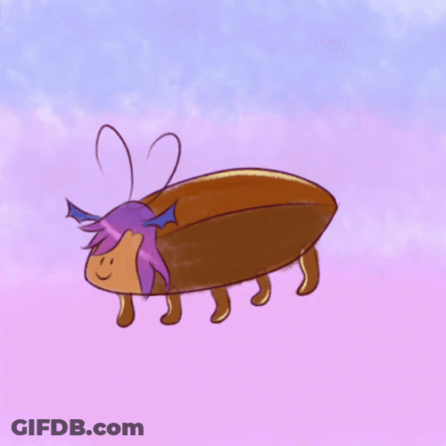 Cute Dancing Cockroach GIF