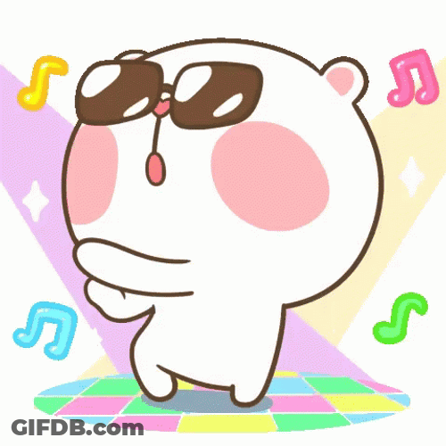 Cute Dancing Disco Beat GIF