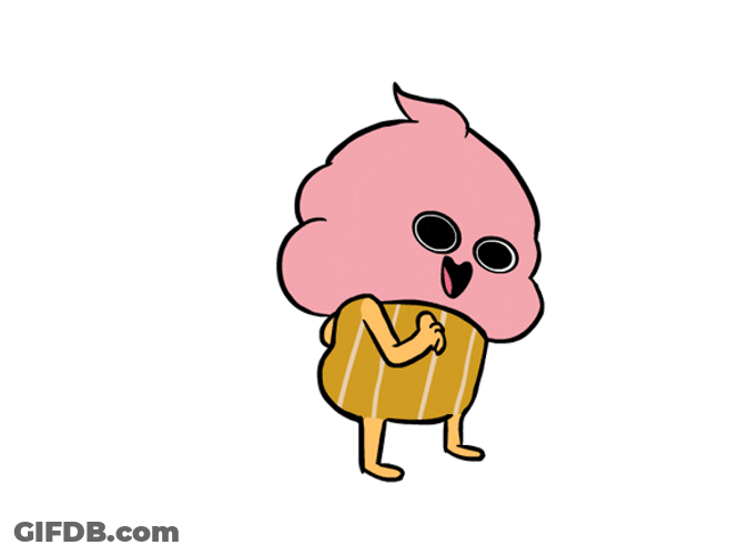 Cute Dancing Ice Cream GIF