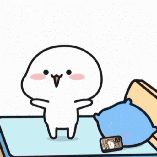 Cute Dancing On My Bed GIF