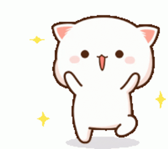 Cute Dancing Peach Twirl GIF