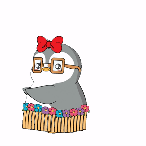 Cute Dancing Penguin Hula GIF