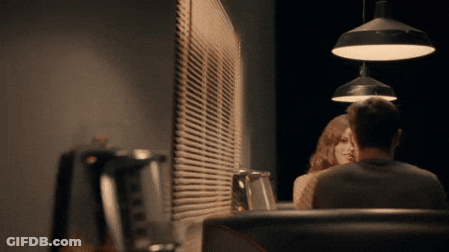 Cute Date Couple GIF