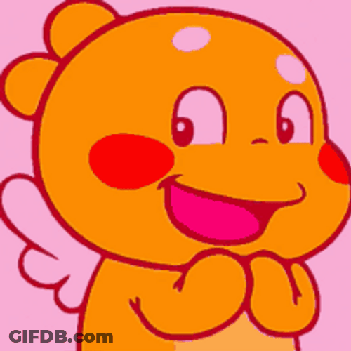 Cute Dinosaur Animation Blinking Eyes GIF