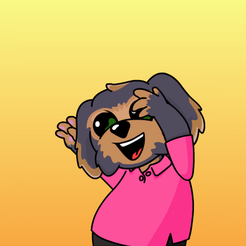 Cute Dog Happy Dancing Moves GIF