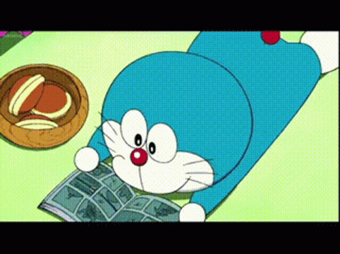 Cute Doraemon Anywhere Door Ocean GIF