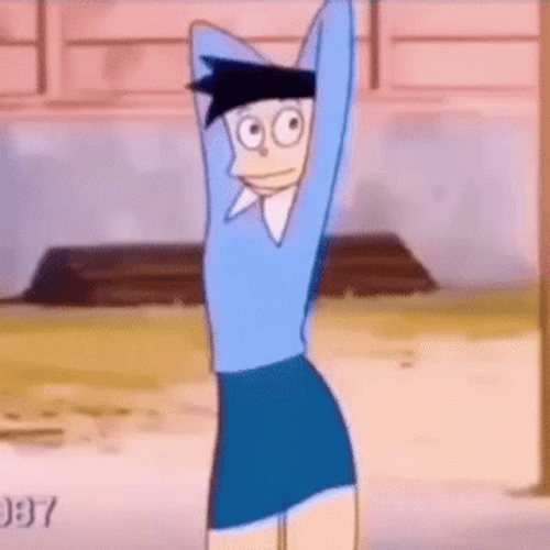 Cute Doraemon Suneo Sexy Dance GIF