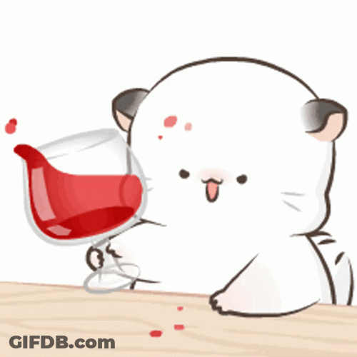 Cute Drunk Sticker Bevo Mess GIF