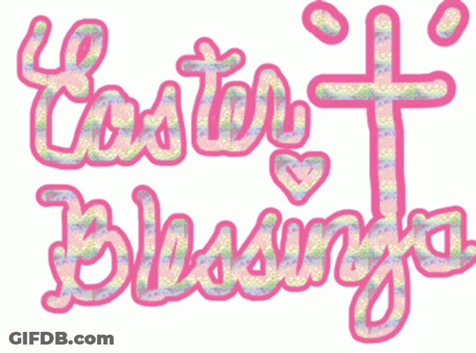 Cute Easter Blessings GIF