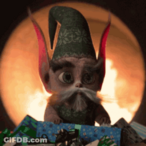 Cute Elf Trying To Be Scary GIF