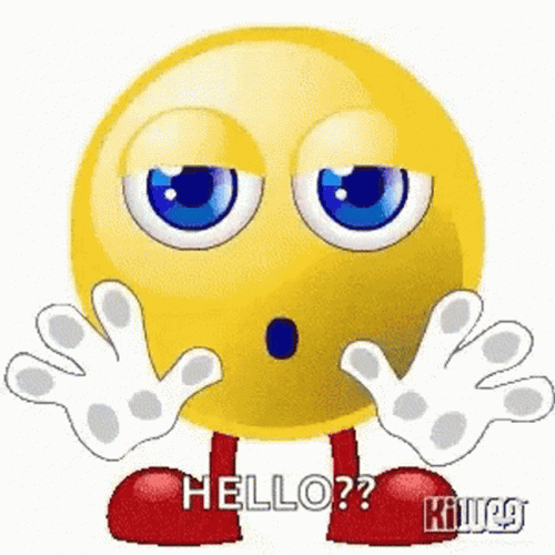 Cute Emoji Knocking Hello There Meme GIF